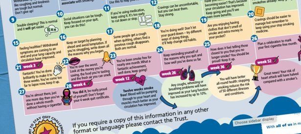 Supporting image for Get an Advent Calendar of Treats and Tips when you quit smoking in December 