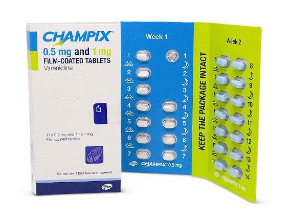 champix stop smoking medication